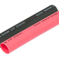 Ancor Heat Shrink Tubing, 3/8" x 3", Black & Red Combo Pack