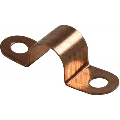 Seaflow Copper Saddle Pipe Clamps (3/8