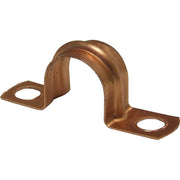 Seaflow Copper Saddle Pipe Clamps (1/2" OD Pipe / Pack of 5)  304985