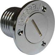 Maestrini Chrome Brass Diesel Deck Filler (51mm Hose / 1-1/2" BSPF)