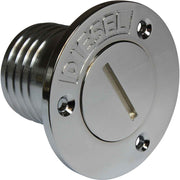 Chromed Brass Diesel Deck Filler (51mm Hose / 1-1/2" BSP Female)  305005