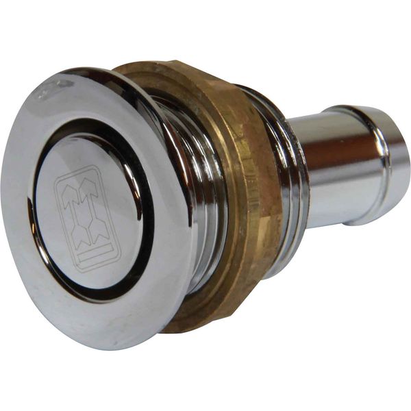 Maestrini Chrome Plated Brass Flush Tank Vent (3/4" BSP to 16mm)