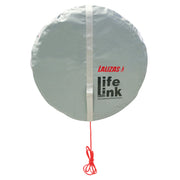 Set Lifebuoy Ring SOLAS 75cm, Lifeb. Light 71325, 30m rope, case gray by Lalizas