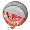 Set Lifebuoy Ring SOLAS 75cm, Lifeb. Light 71325, 30m rope, case gray by Lalizas