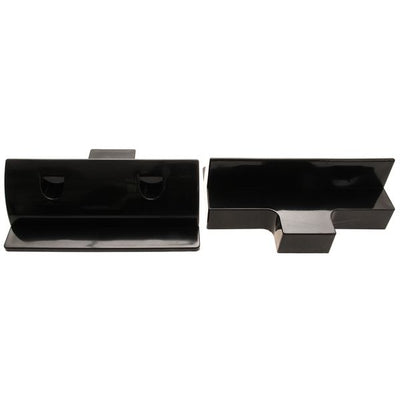 Pair of Black ABS Side Solar Support Mounts - TP-ABS-007