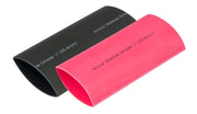 Ancor Heat Shrink Tubing, 1" x 3", Black & Red Combo Pack