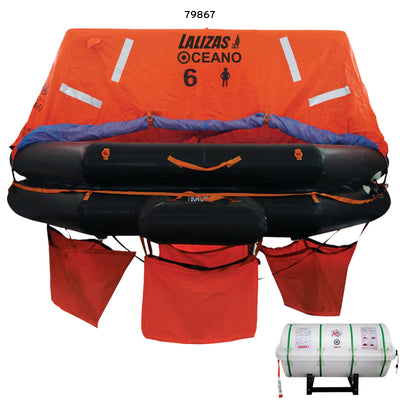 Liferaft SOLAS OCEANO, Throw Over-board by Lalizas