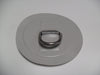 CIRCULAR PVC PATCH 130MM X 30MM EYE GREY
