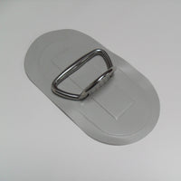 PVC Bow Grab Handle S/S on Patch Lt Grey
