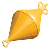 Mooring Buoy, Bi-conical, Rigid Plastic by Lalizas