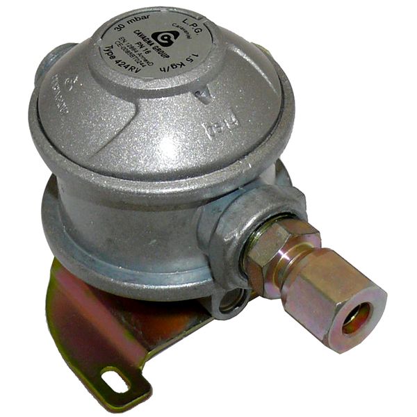 Caravan Regulator 10mm 30mbar - RCREG10