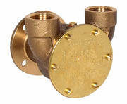 ¾" bronze pump, 40-size, flange-mounted with BSP threaded ports Standard on UK-marinised Perkins 4.107 & 4.108 engines - Jabsco 3270-200