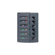 Contour Switch Panel, Waterproof 6 Way, PTC Fusing