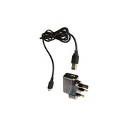 ICOM M25 Charger UK 3pin USB Supply 5v 1A comes with Micro USB Lead