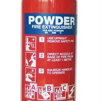 FireChief 1kg Fire Extinguisher - 8A 55B C - Dry Powder