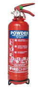 FireChief 1kg Fire Extinguisher - 8A 55B C - Dry Powder