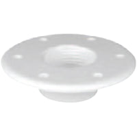 Table Bottom Plate, Flushmount, White by Lalizas