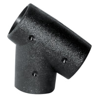 T-Fittings for Rails, Black by Lalizas