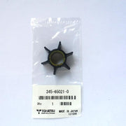 345-65021-0   IMPELLER WATER PUMP (SI)  - Genuine Tohatsu Spares & Parts - this part also supersedes 3R0-65021-0