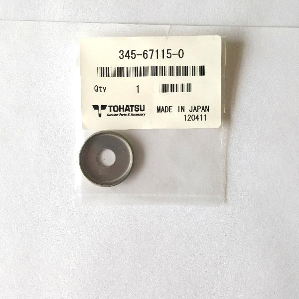 345-67115-0   WASHER LOWER COVER RUBBER MOUNT  - Genuine Tohatsu Spares & Parts