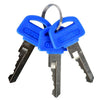 Oxford Self-Coiling Tensile Steel Cable Lock (12mm x 1800mm / Smoke)