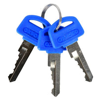 Oxford Self-Coiling Tensile Steel Cable Lock 12mm x 1800mm Smoke OF246
