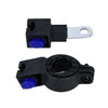 Oxford Self-Coiling Tensile Steel Cable Lock (12mm x 1800mm / Smoke)