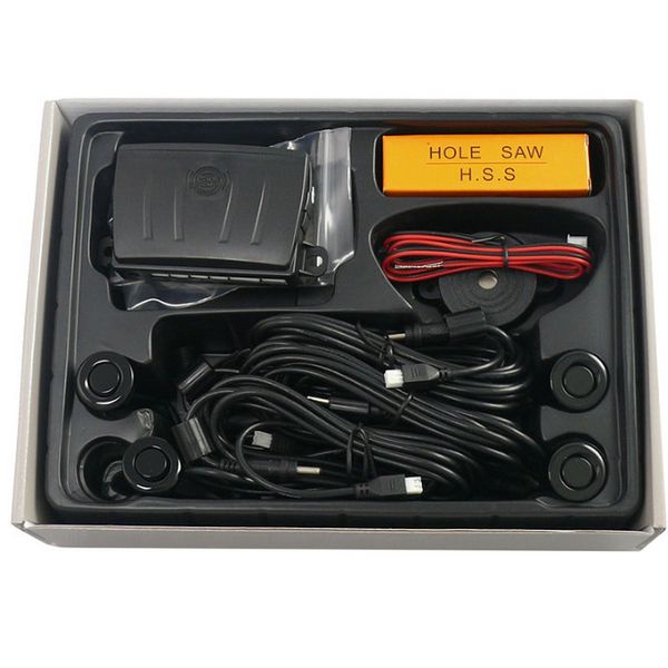 4 Eye Reverse Sensor Kit Matt Black - PS740M