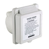 16A Inlet Easy Lock Exp with Warning Label 230V