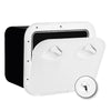 MID LINE Storage Hatches, White,  380x380mm by Lalizas
