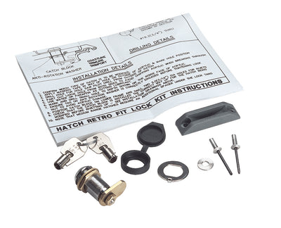 Hatch Lock & Key Kit Spares  360259990 by LEWMAR