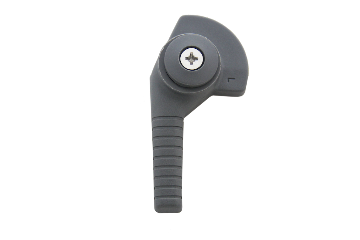 Low Profile Left Hand Small Handle Kit - Grey  360922990 by LEWMAR