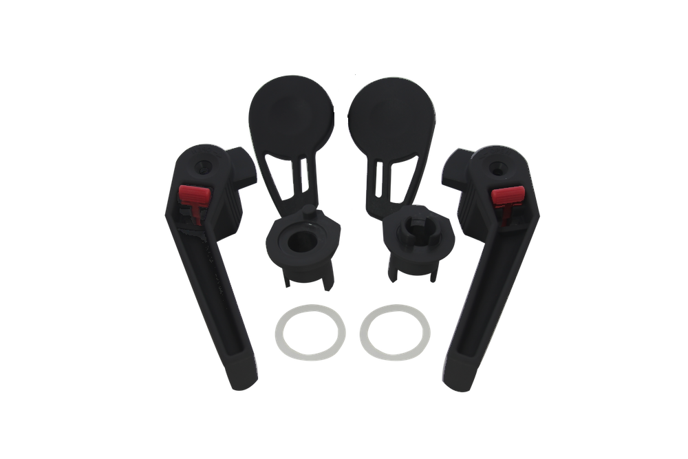 Large Handle Kit Black (pair)  361680992 by LEWMAR
