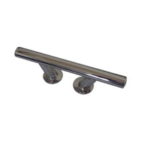 Inox knob for door, L 205mm, H 55mm, M6 by Lalizas