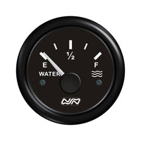 Level Gauge 12/24V, Ø62mm, Black by Lalizas