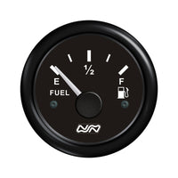 Level Gauge 12/24V, Ø62mm, Black by Lalizas