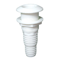 Thru-Hull Easy Mount Threaded with Hose Barb by Lalizas