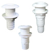 Thru-Hull Easy Mount Threaded with Hose Barb by Lalizas