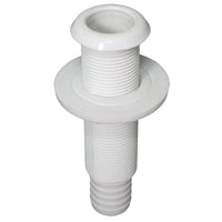 Thru-Hull Threaded with Standard Flange and Hose Barb by Lalizas