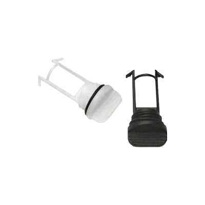 Captive Plugs with O-Ring for Drain Socket by Lalizas
