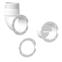 Ventilator Connector Ø 76mm by Lalizas