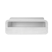 Utility Storage Case, 1/2 Open, White by Lalizas