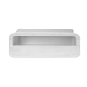 Utility Storage Case, 1/2 Open, White by Lalizas