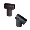 T-Fittings for Rails, Black by Lalizas