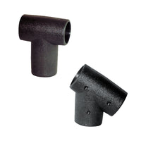 T-Fittings for Rails, Black by Lalizas