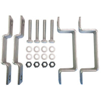 Mounting Kit for Pole 197280 for Lifebuoy Ring Container with Door by Lalizas