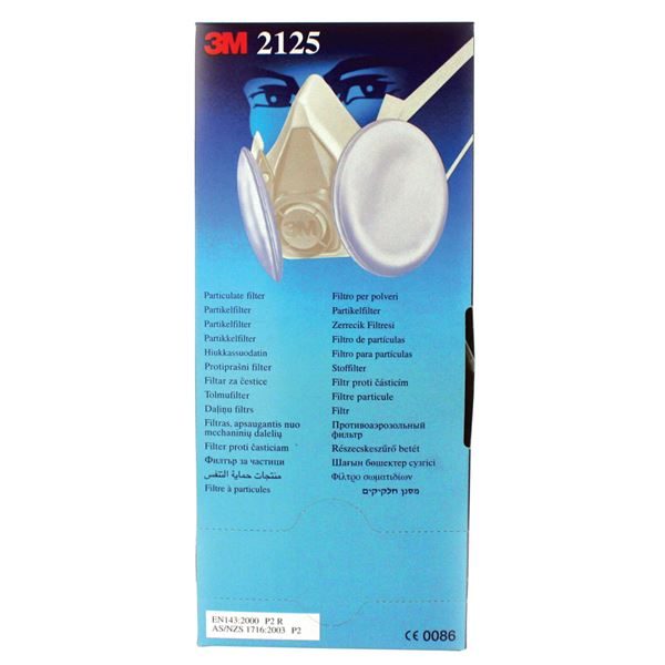 3M PARTICULATE FILTER P2 Pack of 20