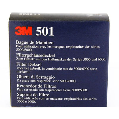 3M 501 FILTER RETAINER Pack of 2