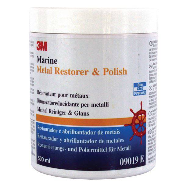 3M MARINE METAL RESTORER & POLISH 500ml