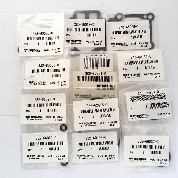 3R0-87321-0 Lower Unit Gasket Set (also Supersedes 3S9-87321-0)